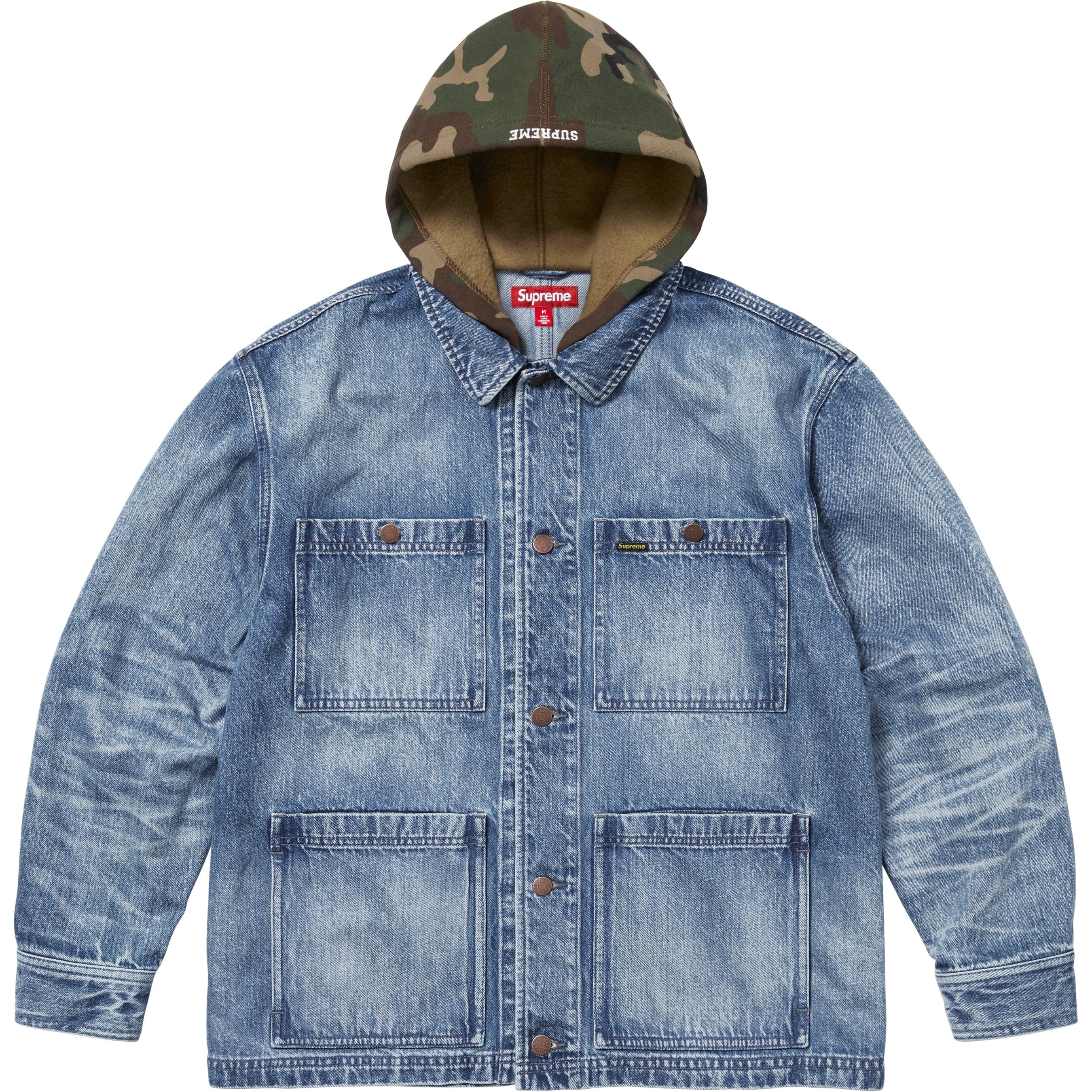 Worn Hooded Chore Coat view 16